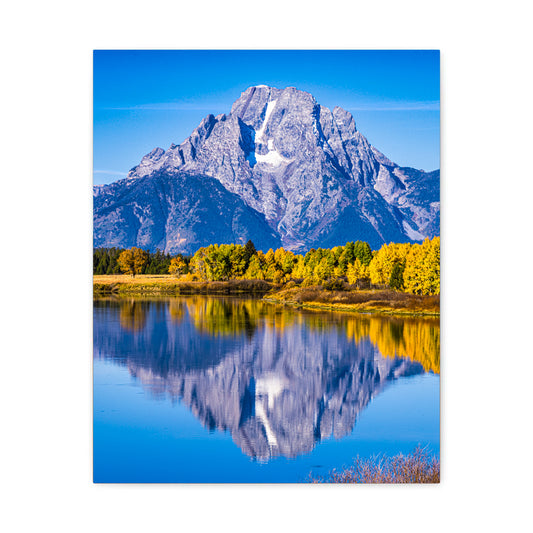 Mount Moran - Grand Teton National Park - Canvas