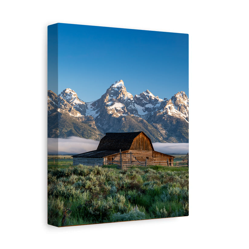 John Moulton Barn - Grand Tetons National Park - Canvas