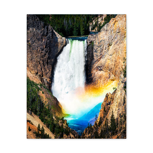 Yellowstone Falls - Yellowstone National Park - Canvas